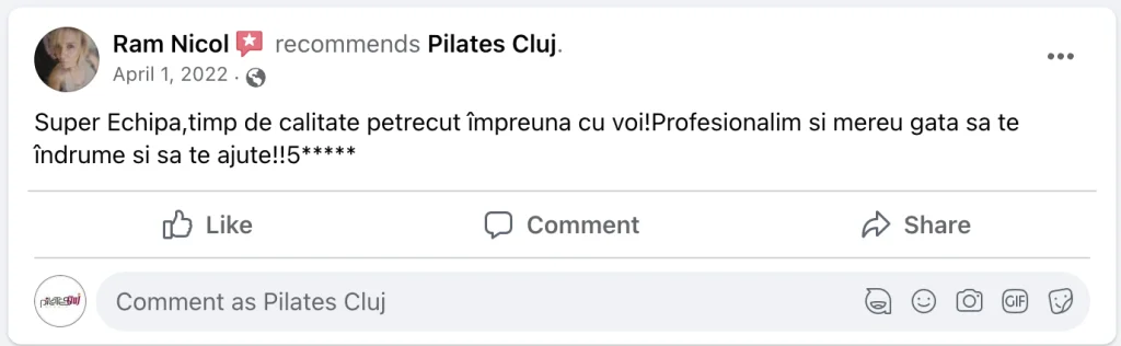 Recenzie Facebook - Ram Nicol